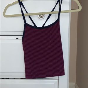 Striped Forever 21 Tank Top